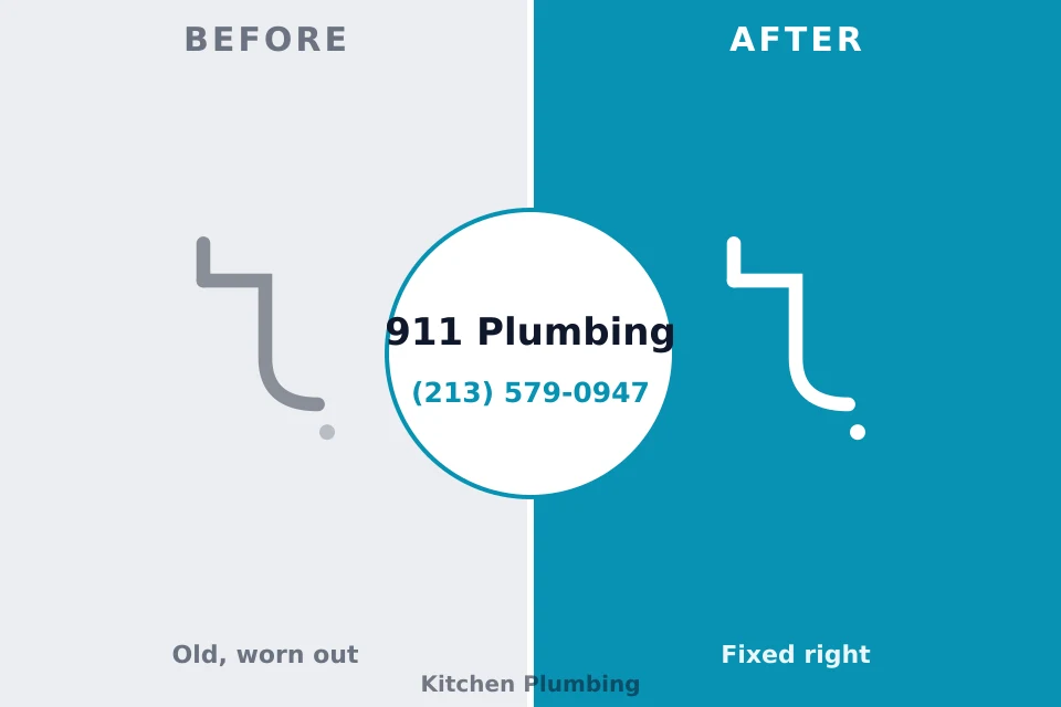 Before and after: plumbing company Forreston, IL
